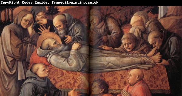 Fra Filippo Lippi Details of The Death of St Jerome.